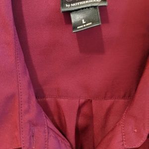 Maternity 3/4 sleeve button up